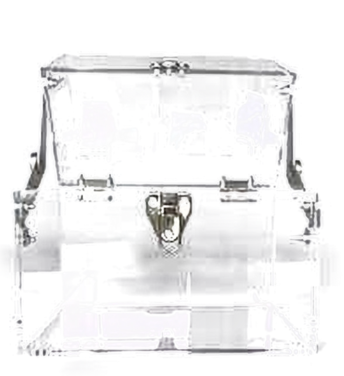 Transparent acrylic storage box